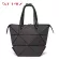 Diamond Women Bags Folding Bag FE PLAID Laser Handbags Geometric Oulder Mesger Bags for Women