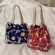 Women Flor Canvas Bag Reusable Ng Tote Fe Eco Cloth Handbag Grocery Pac Girls Students Japanese Lunch Bags