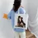 Japanse Anime Bungo Stray Dog Osamu Dazai Canvas Bag Goth Oer Large Capacity Women Bag Vintage Oulder Bag Classic Handbag