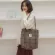 Women Won Canvas Oulder Bag CN Cloth Handbags Checed Pattern Tote Soft Fabric Large Capacity NG BAGS for Ladies