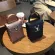 New Matte Frosted Jelly Bag Trend Mini Phone Se Bag Ca Street Rivet Chain Oulder Mesger Bag Women Pvc Handbag