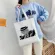 Bungo Stray Dog Anime Canvas Bag Dar Haruu Goth Style Oer Large Capacity Women Bag Classic Vintage Oulder Bag Handbag