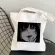Women's Oulder Bag Aegurui Anime Pattern Canvas Bag Ulzzang Haruu Vintage Reusable Oer Bag Y2 Handbags