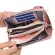 Solid Cr Pu Leather Oulder Bag Portable Mobile Phone Big Card Holders Wlet Straps Pocets Handbags For Girls Women