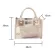 New Ladies Transparent Transparent Bag PVC Jelly SML OULDER BAG OULDER BAG PARTY BAG