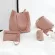 4pcs New Womens Bag Solid Soft Pu Leather Crossbody Bags For Women Versa Zier Elnt Wine Red Fe Handbag Bl3