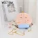 Cute Rabbit Star Moon H Soft Bag Cartoon Cute Girl Sml Oulder Bag Cute Cae Mesger Bag Pearl Chain