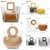 Drop Iing Mmer Beach Bags Women Transparent Clear Jelly Bags Posite Bags Tote Handbags