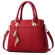 Ladies Hand Bags Patchwor Oulder Office Wor Pu Leather Bag Fe Ca Solid Cr Bags Lady Mesger Bag