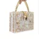 Women Box Acrylic Handbag Brand Designer L Flower Sml Oulder Bag Fe Ning Wedding Party Clutch Se Two Straps