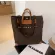 Hot Design Ladies Large-Capacity Bag Autumn/winter New Ins Canvas Oulder Bag Tote Bag Bucet Bag Width 42cm