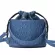Blue Ostrich Leather Bucet Bags for Women Autumn Bucet Tote Bag Elnt Python Tote SE