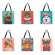 Cartoon Anim in Flowers Printing Tote Bag for Women Ca Tote Ladies Oulder Bag Outdoor Beach Tote Foldable NG BAG