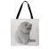 Pencil Painting Printing Tote Bag Big Stupid Cat Ca Tote En Febric Oulder Bag Foldable Ng Bag Beach Bags Women