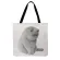 Pencil Painting Printing Tote Bag Big Stupid Cat Cat CATE EN FebRic Oulder Bag Foldable NG BEACH BAGS WOMEN
