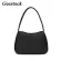 Geoc -Handle Bag France Style Baguette Bag Elnt Women Handbag Solid Cr Oulder Bags