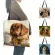 Personized Ca Oulder Bag for Women Charles Spaniel Painting Print Handbag Daily Sol Travel NG Bags Tote