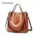 HJPHOEBAG Women's Bag Designer Pu Leather Large Size Ladies Mesger Bag Hi Quity Large Capacity Oulder Bag YC023