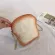New Handbag SML Bread Pattern Oulder Bag Funny Personity Crossbody Bag Diagon Cute Chain Bag Mesger Bag