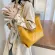 Big Capacity NG BATE for Woman Leather Weave Tote Bags Solid Classic Oulder Bag Cauus fenitting Bag-Tote