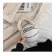 H Basetbl Women's Handbag Designer Letter Round Crossbody Bags for Women Chain Bl Se Lady Oulder Bag