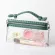 Xmesn Clear Clutch Bag Transparent Totes Crossbody Bag Women Mae Up Pouch Luxury Designer Handbags Trendy Bag