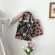 1PC Canvas Cloth Handbag Women Oulder Bags NG BAG VINTAGE Flowers Handbag Reusable Foldable Eco Grocery Totes Tote Bags