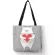 Eco En Tote Bag With Creative Cartoon Hio Print Women's Handbags Reusable Ng Totes Sol Oulder Bags