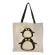 Eco en Tote Bag with Creative Cartoon Hio Print Women's Handbags Reusable Ng Totes Sol Oulder Bags