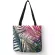 Tropic Plant a Print Tote Bags for Women Eco en Ng Bag with Print Folding Hand Wrist Bag