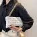 Weave Envelope Design Sml Chain Crossbody Bags For Women Trend Luxury Pu Leather Armpit Oulder Handbags And Ses