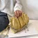 Folds Design Trendy Pu Leather Crossbody Oulder Bag For Women Mmer Yellow Cr Sml Cute Handbags And Ses Chain