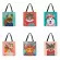Cartoon Anim In Flowers Printing Tote Bag For Women Ca Tote Ladies Oulder Bag Outdoor Beach Tote Foldable Ng Bag