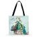 Vintage Baroque Art Print Tote Bag Women Ca Tote Ladies Oulder Bag Foldable NG BAGECH TOTE Handbags