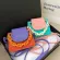 Women Ladies Versa Bag Mini Crossbody Bag Acrylic Chain Hit Pu Leather Pouch Ins Square Bag Handbag