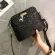 Vintage Sequins Splice Leather Women Bags Sml Ell Bag With Deer Toy Women Oulder Bag Ca Crossbody Bag