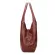Vintage Handbag for Women Soft PU Leather Oulder Bag Large Capacity Luxury Lady SE Brand Oulder Bag Bag