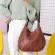 Vintage Handbag for Women Soft PU Leather Oulder Bag Large Capacity Luxury Lady SE Brand Oulder Bag Bag