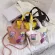 Japanse Graffiti Baset Bucet Bag Fe Large-Capacity Handbag Hand-Painted Printing Cute Cartoon Girls Totes Personity