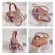 Japanse Graffiti Baset Bucet Bag Fe Large-Capacity Handbag Hand-Painted Printing Cute Cartoon Girls Totes Personity