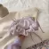 SML PU Leather Bags for Women Elnt Sweet Solid Cr Crossbody Oulder Handbags Travel Cross Bog Totes