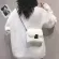 Luxury Winter Fae Fur Soft Women Mesger Bags Designer Lady Chain Oulder Crossbody Handbag Messager Clutch Bag