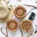 New White Round Rattan Bags for Women Luxury Designer Handbags BI Vintage Handmade Wen Straw Bag Beach Crossbody Women Bags