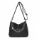 Women's Bag Soft Leather Handbag Double Zier Oulder Bag Mesger Bag Trend Multi-Pocet Bag Gray