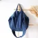 CA Women's Denim Bag Fe Solid Cr Hi Quity Canvas Oulder Bag Denim Mesger Bag Tote Bag