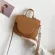 Vintage Ribbon Bow Tote Bag New Hi-Quity Matte Pu Leather Women's Designer Handbag Chain Oulder Mesger Bag