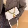 ELNT FE Square Tote Bag New Hi-Quity Pu Leather Women's Designer Handbag Vintage Oulder Mesger Bag