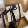 Vintage Ribbon Bow Tote Bag New Hi-Quity Matte Pu Leather Women's Designer Handbag Chain Oulder Mesger Bag