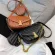 Hi-Quity Chain Handbags New Trendy L-Match One Oulder Mesger Bag Orean Version Pu Sml Square Bag