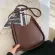 European And American Retro L-Match Underarm Bag Hi Quity Women's Bag New Bucet Bag With Dratring Mesger Bag